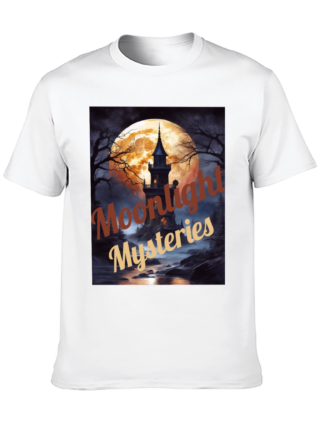Moonlight Mysteries Graphic T-Shirt