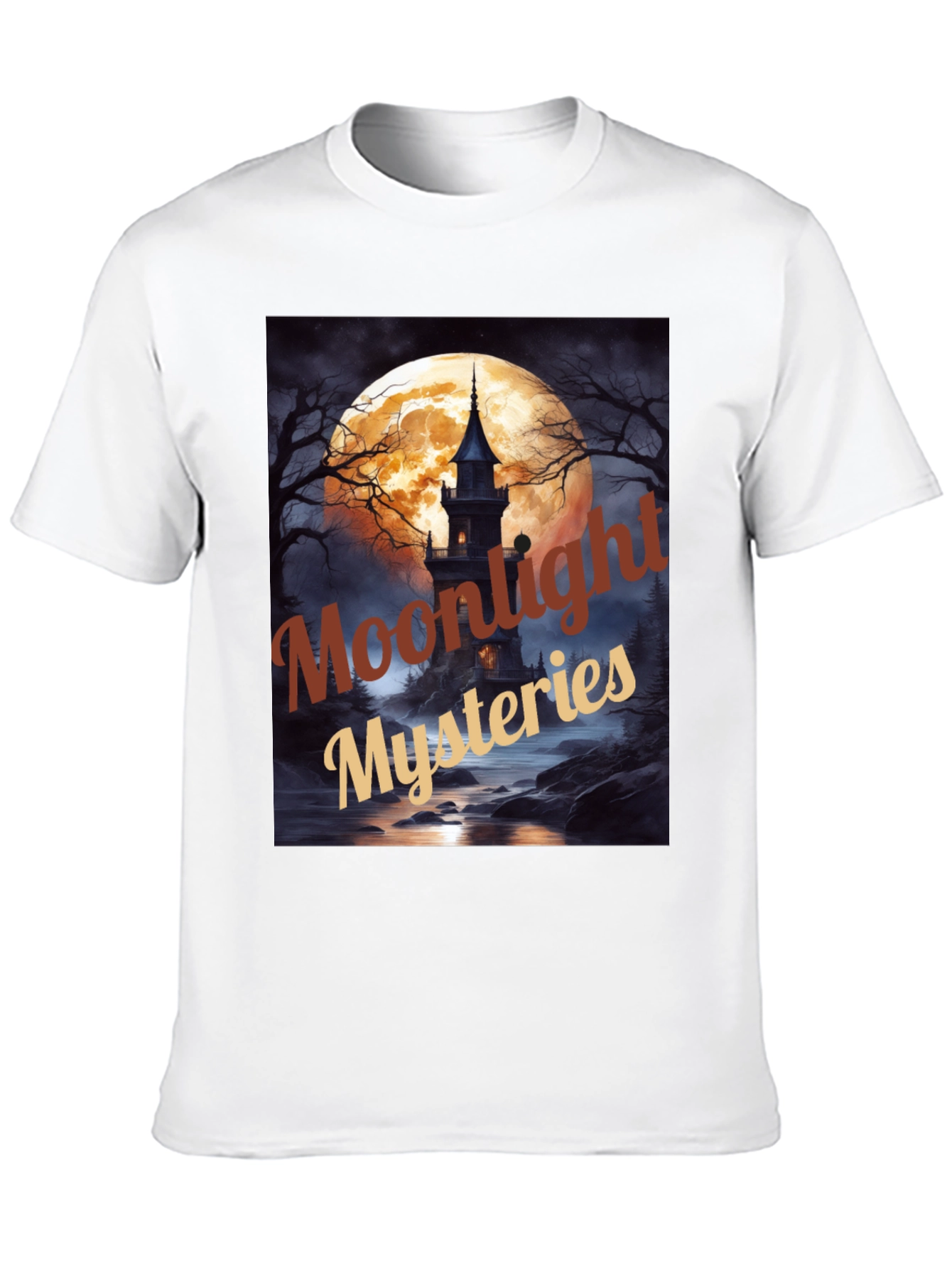 Moonlight Mysteries Graphic T-Shirt