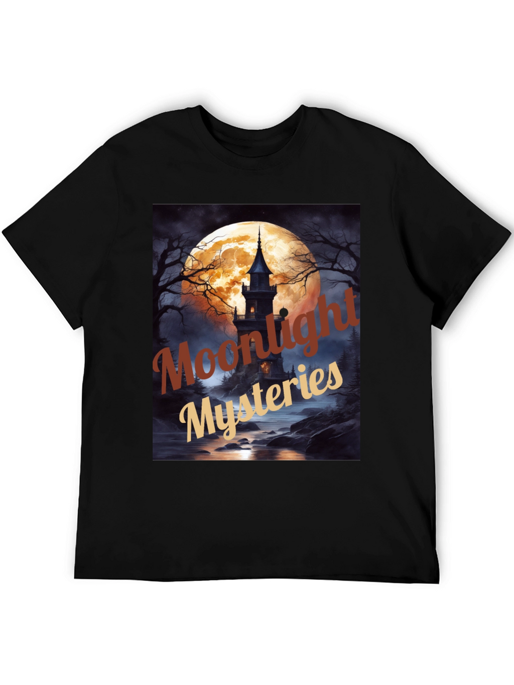 Moonlight Mysteries Graphic T-Shirt