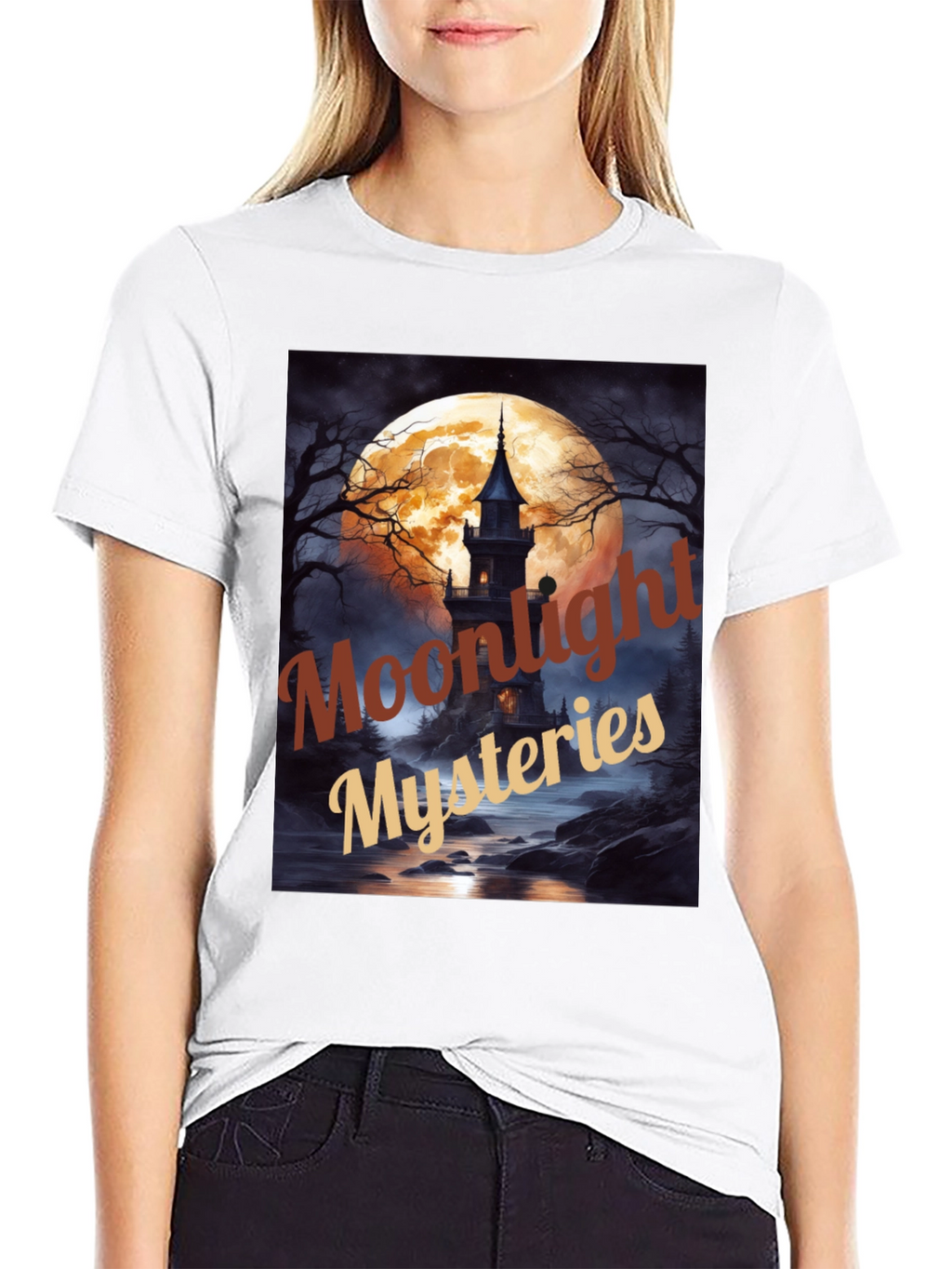Moonlight Mysteries Graphic T-Shirt