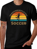 Soccer Player T-Shirt Id Rather Be Playing