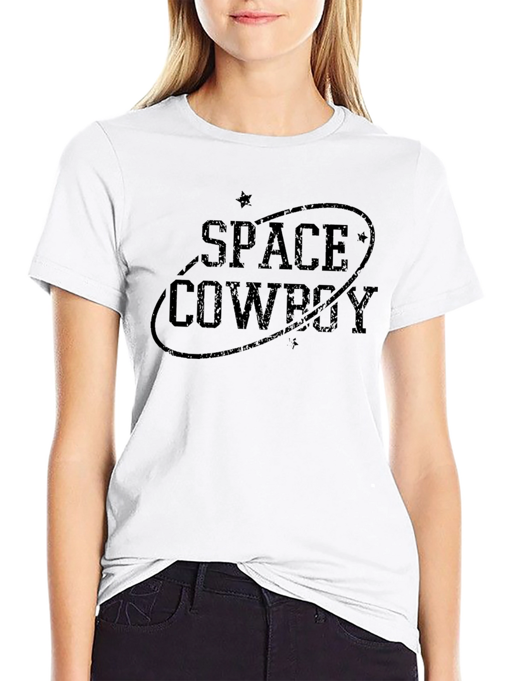 Space Cowboy Black T-Shirt