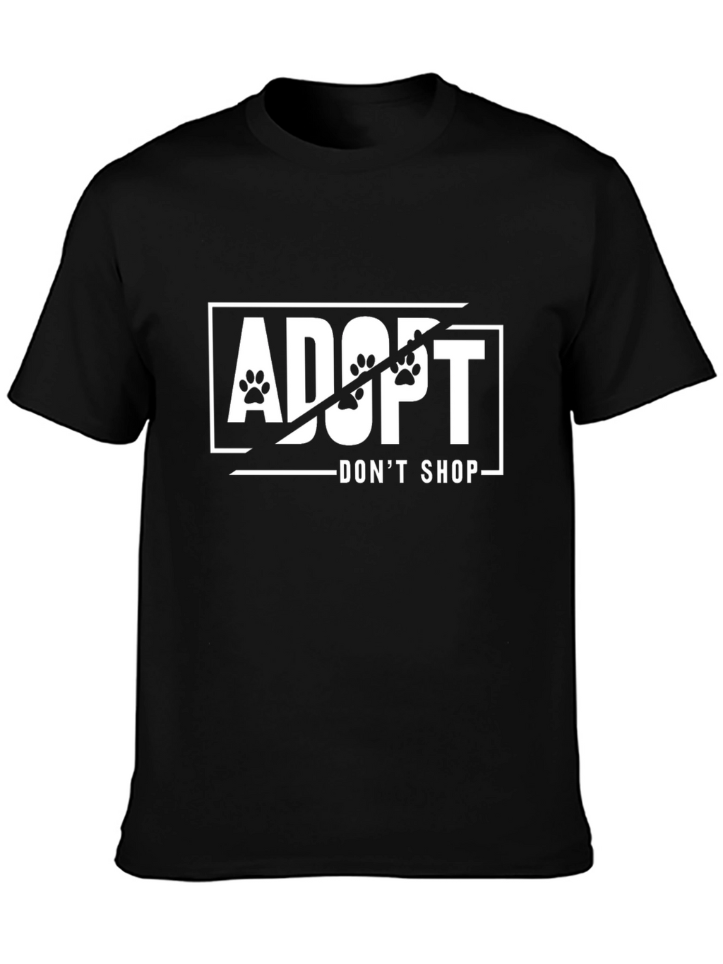 Adopt Dont Shop Graphic Tee