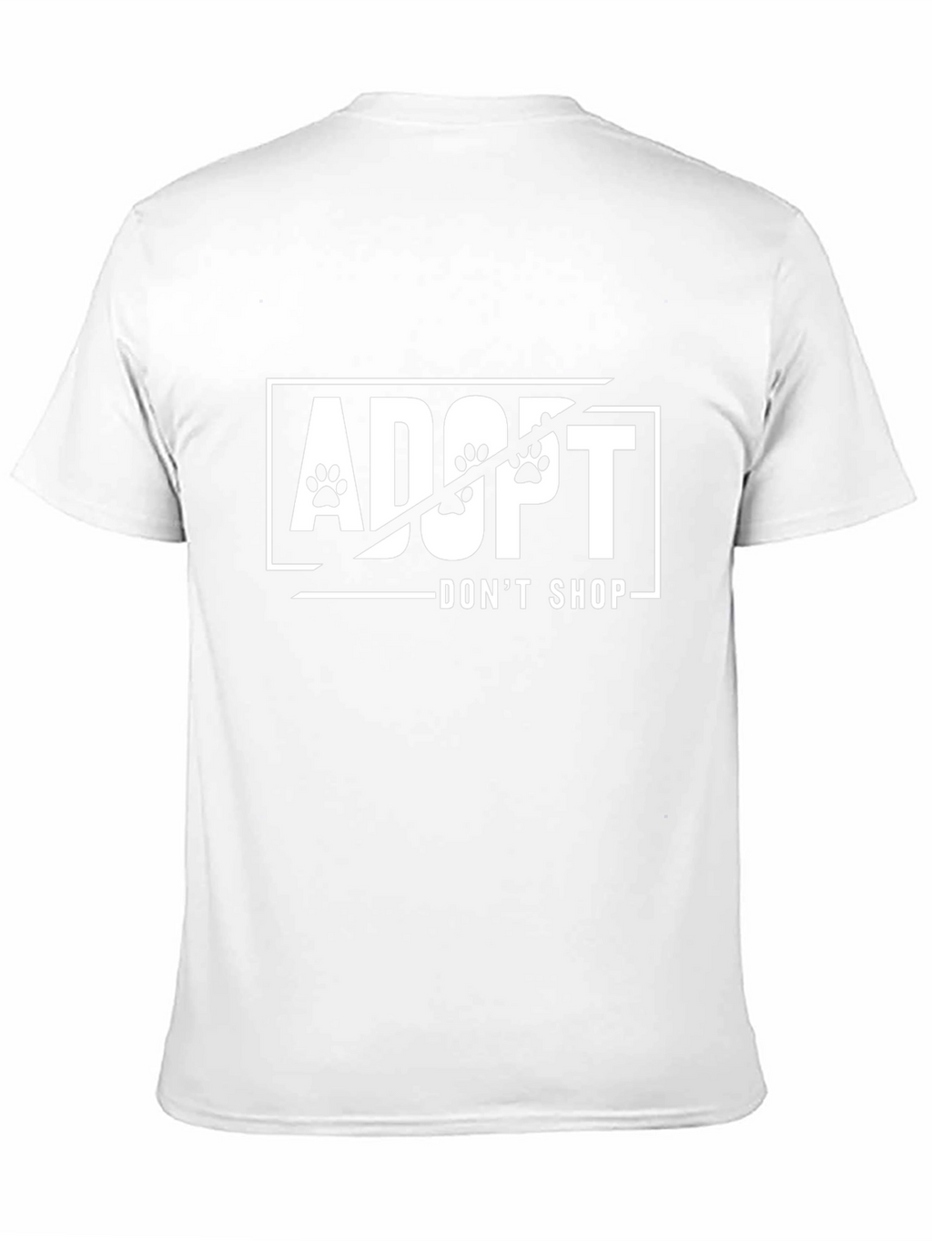 Adopt Dont Shop Graphic Tee