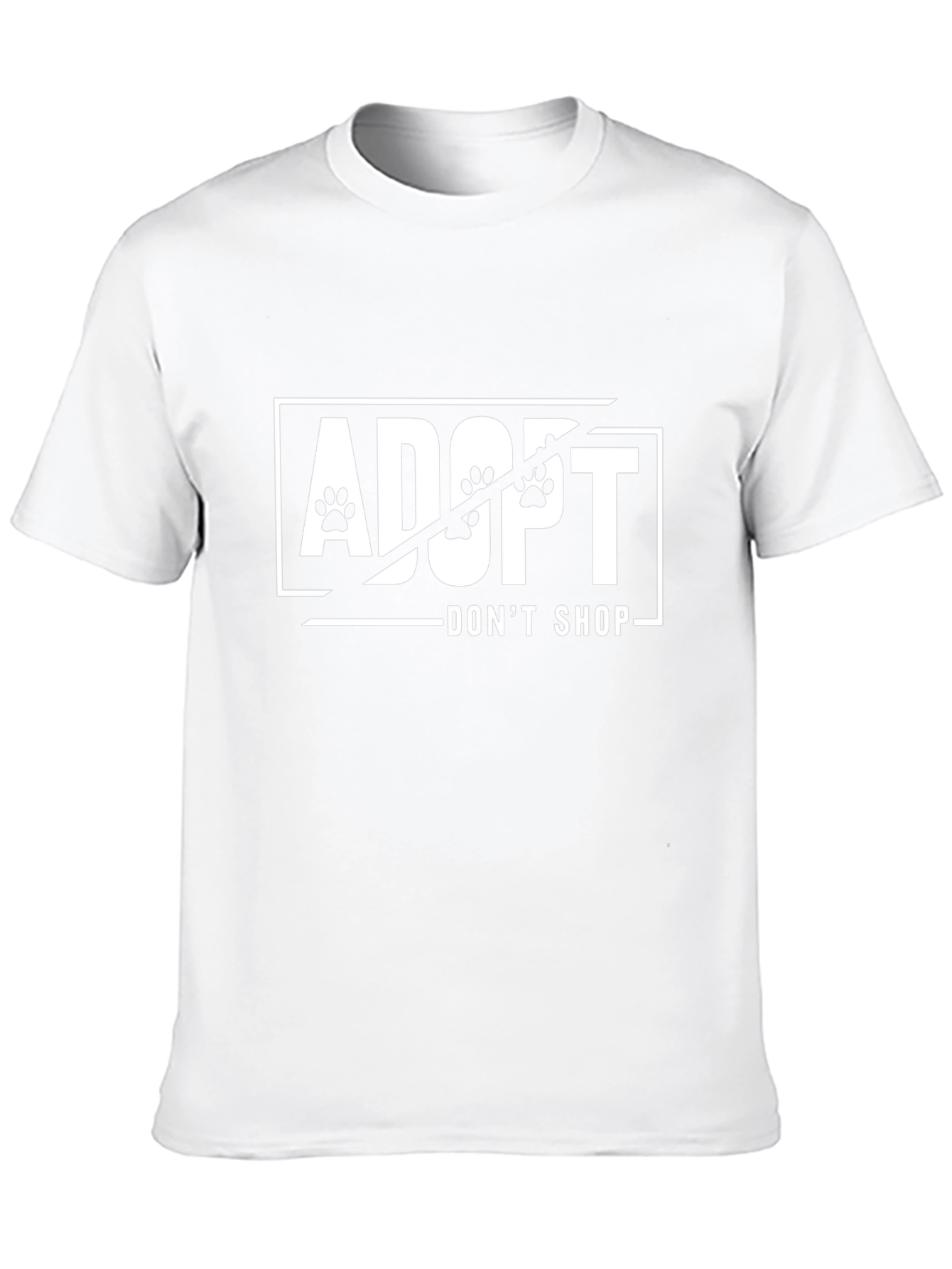 Adopt Dont Shop Graphic Tee