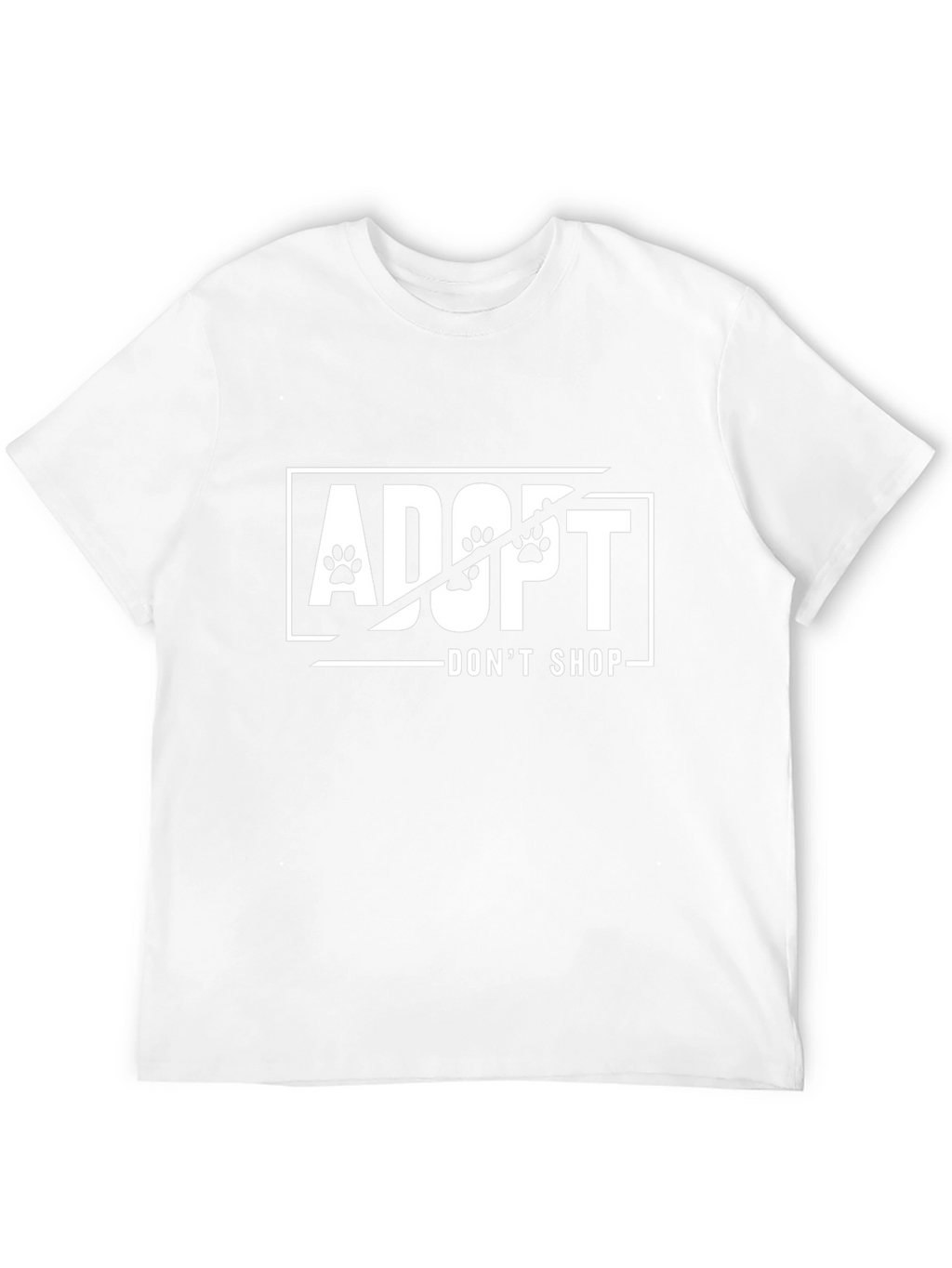 Adopt Dont Shop Graphic Tee