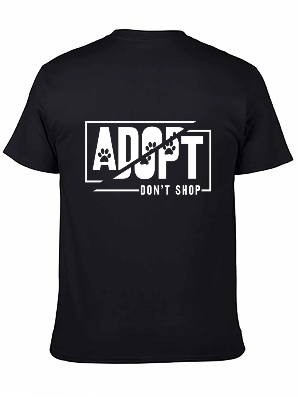 Adopt Dont Shop Graphic Tee