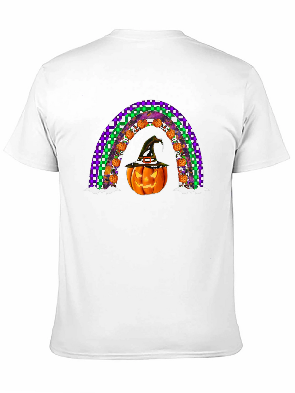 Halloween Pumpkin Rainbow T-Shirt