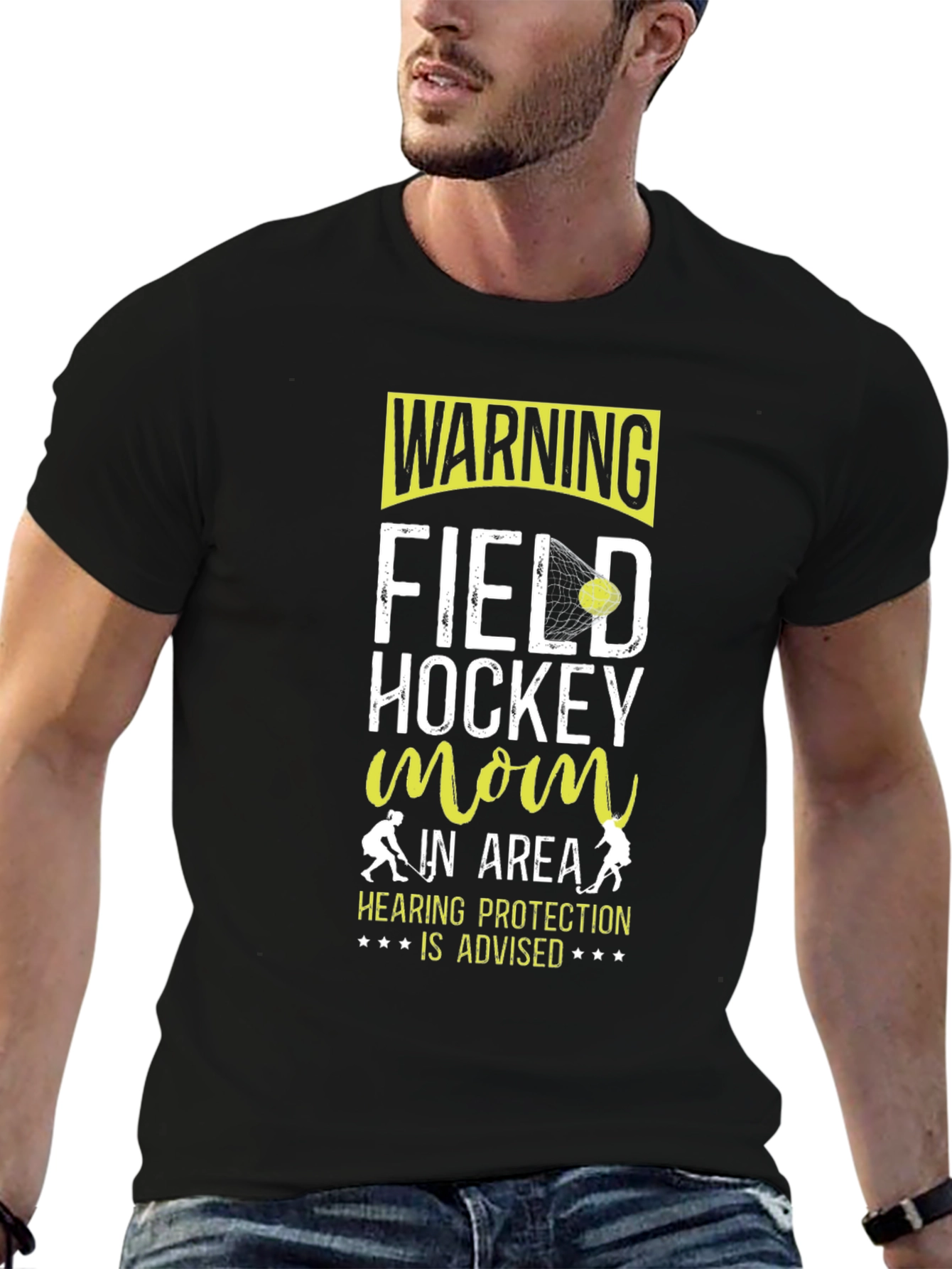 Field Hockey Mom Warning T-Shirt