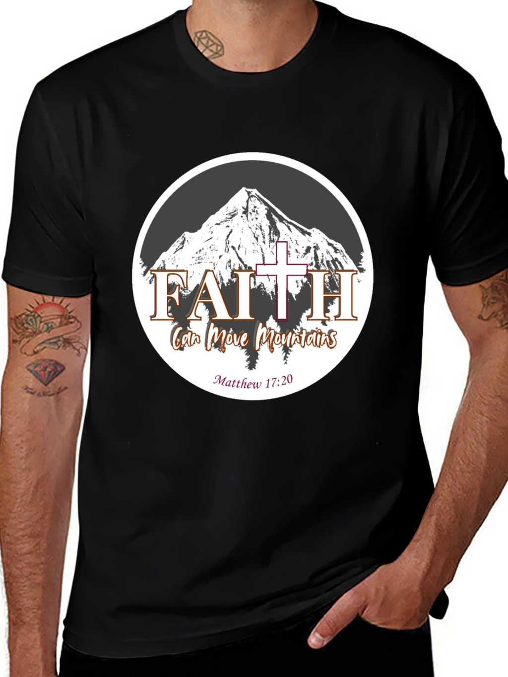 Faith Can Move Mountains T-Shirt