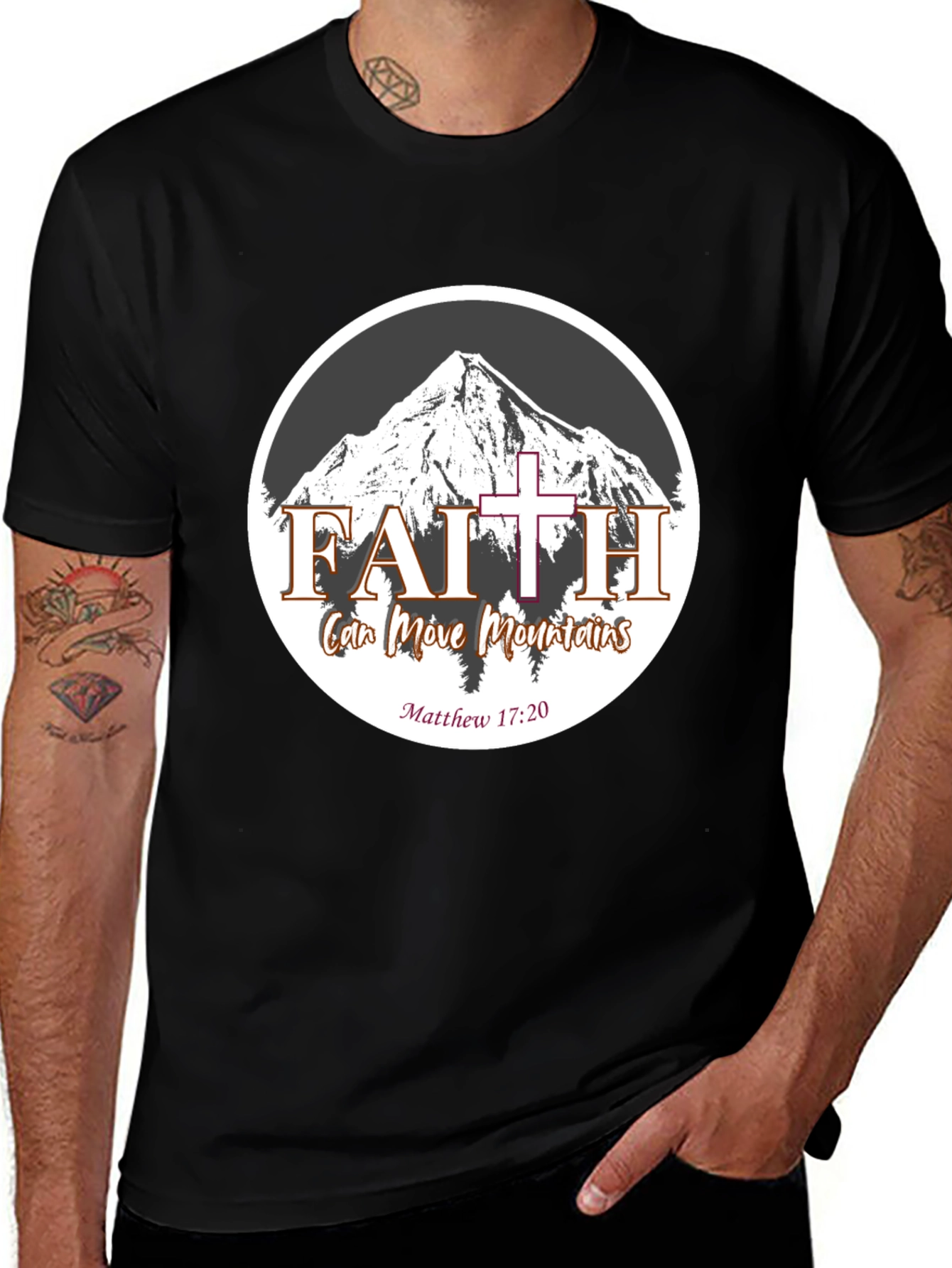 Faith Can Move Mountains T-Shirt