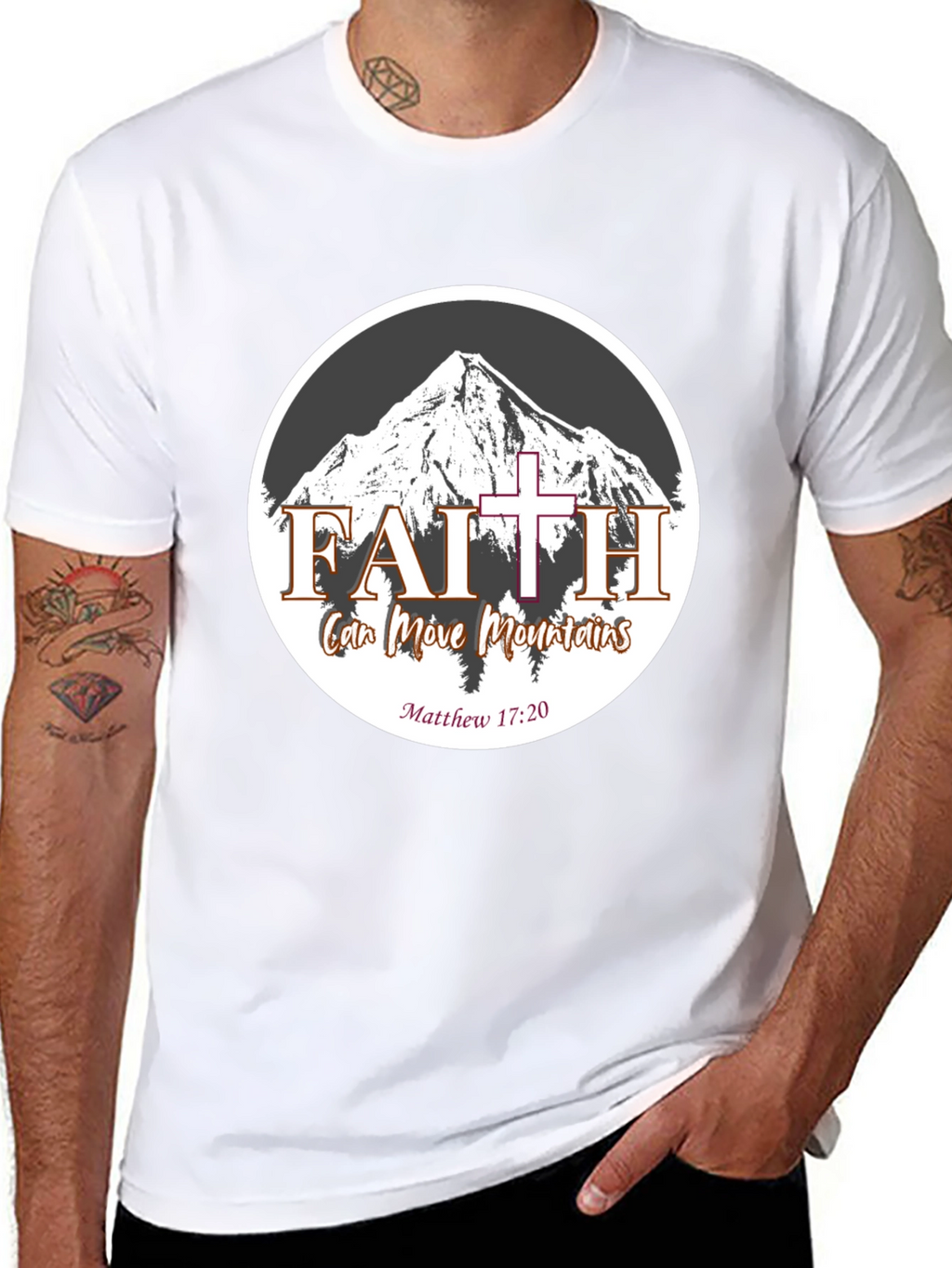 Faith Can Move Mountains T-Shirt