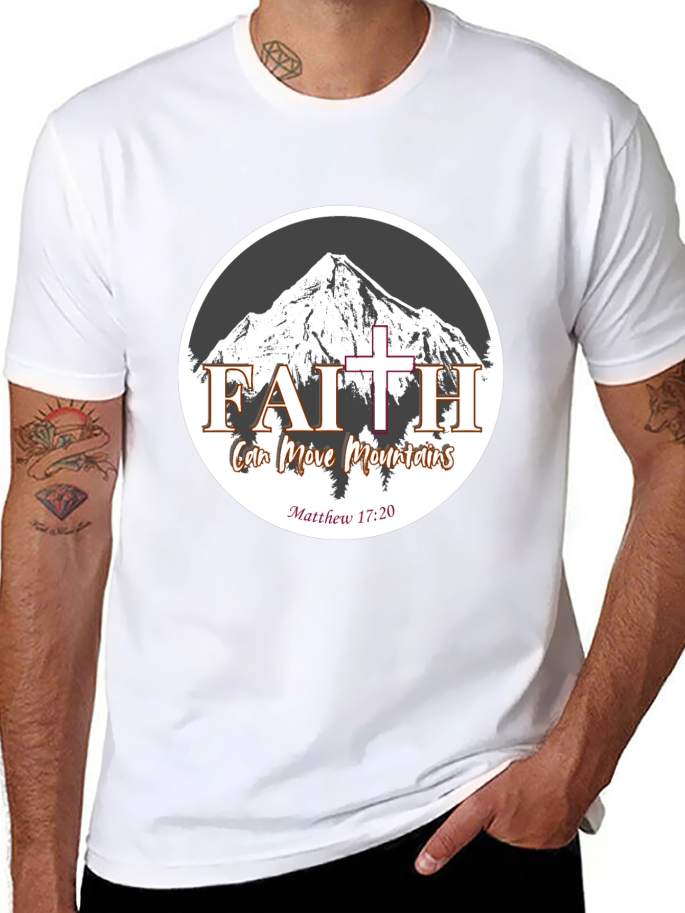 Faith Can Move Mountains T-Shirt