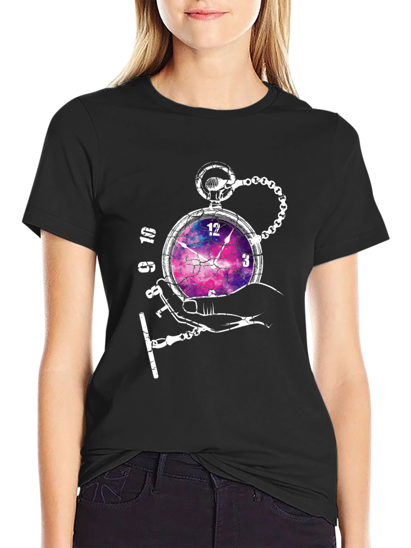 Time is Fractal Graphic T-Shirt