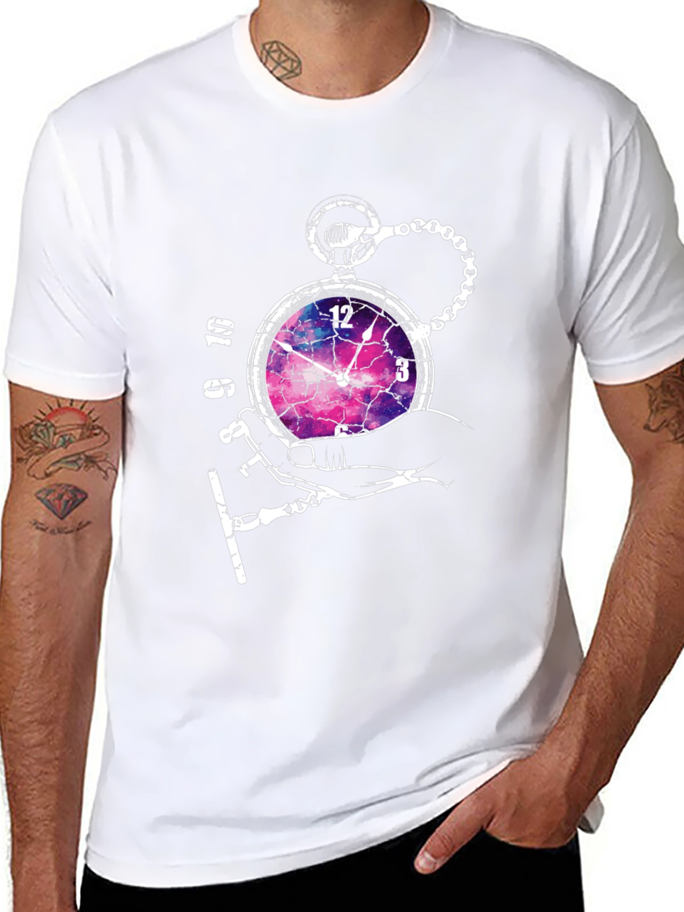 Time is Fractal Graphic T-Shirt