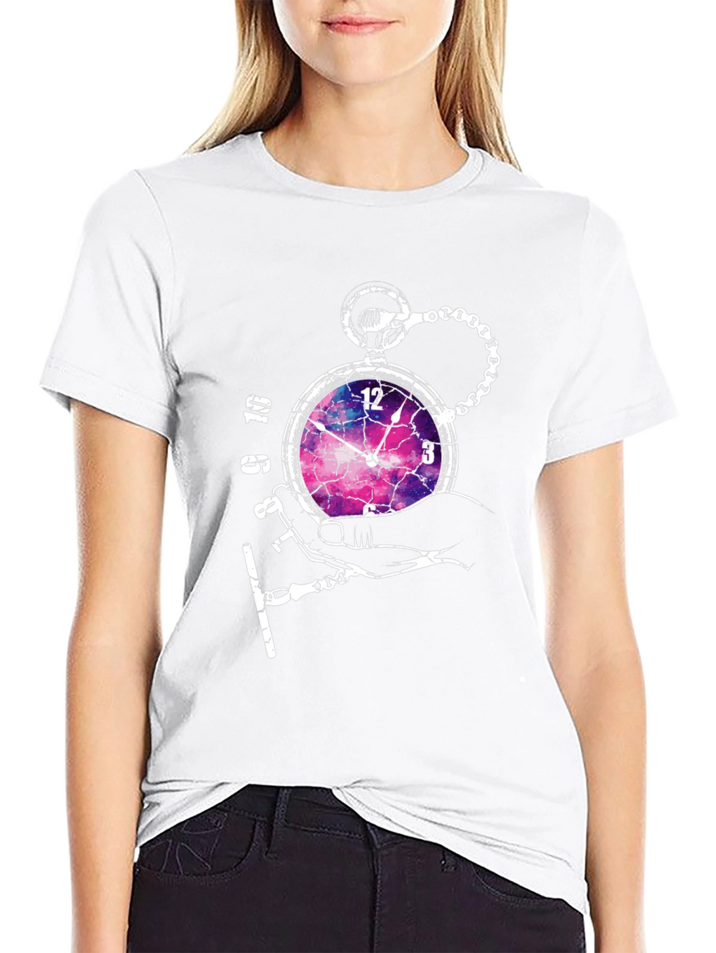 Time is Fractal Graphic T-Shirt
