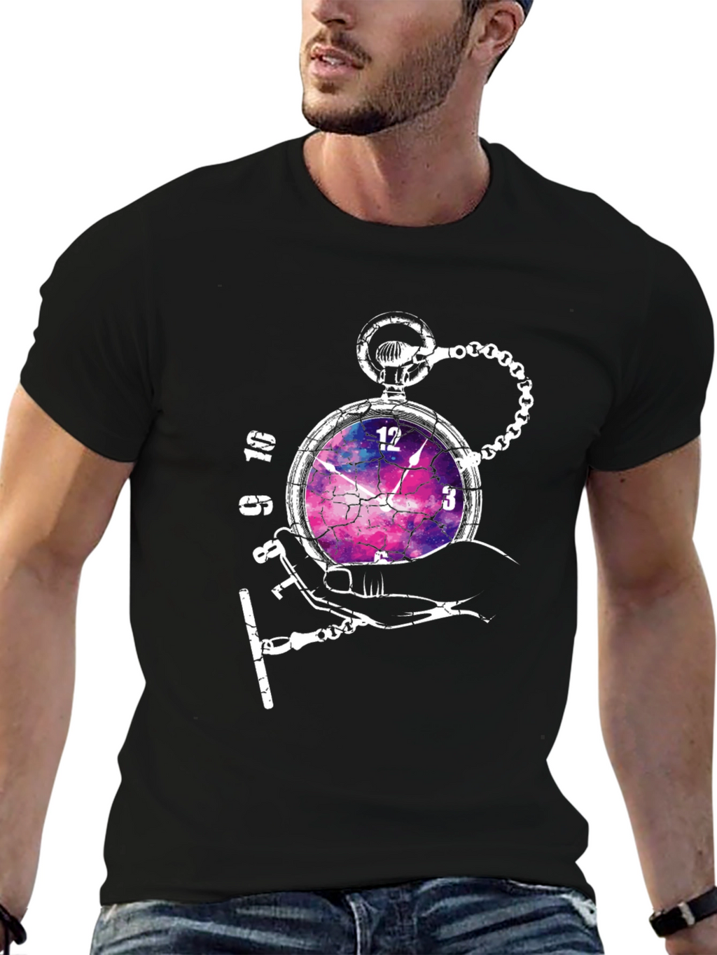 Time is Fractal Graphic T-Shirt
