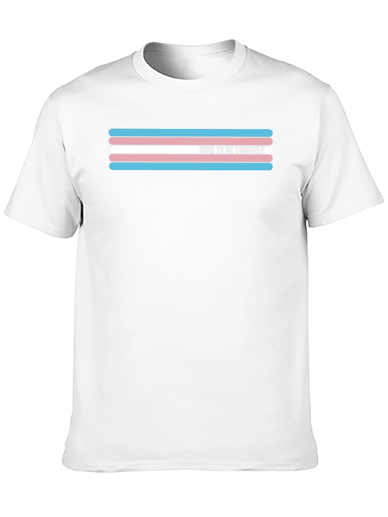 Dare to Be Yourself Transgender Pride T-Shirt