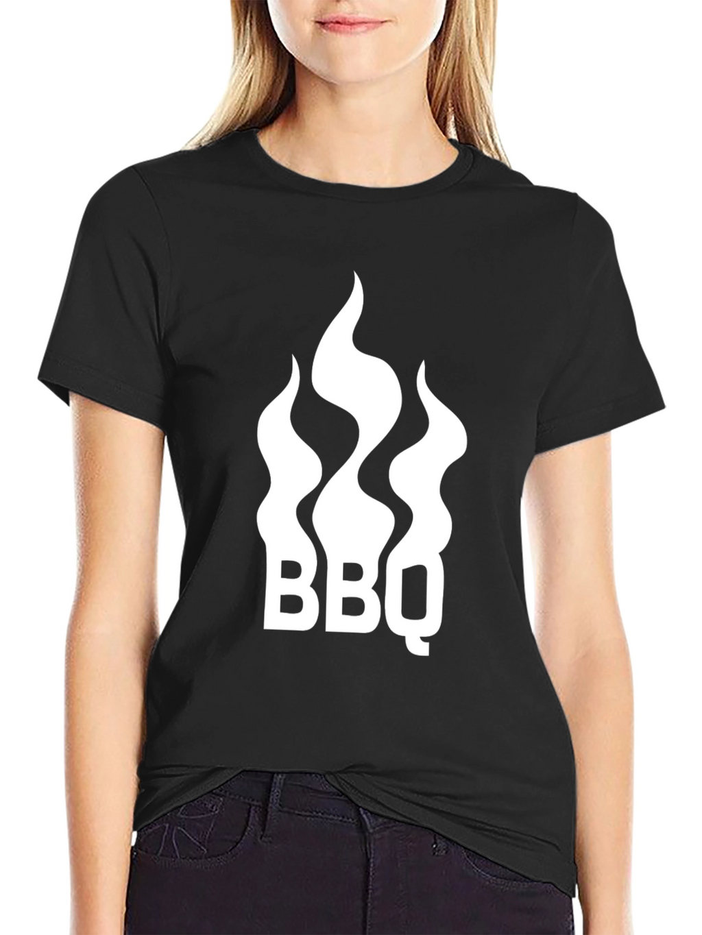 BBQ Flames Graphic T-Shirt