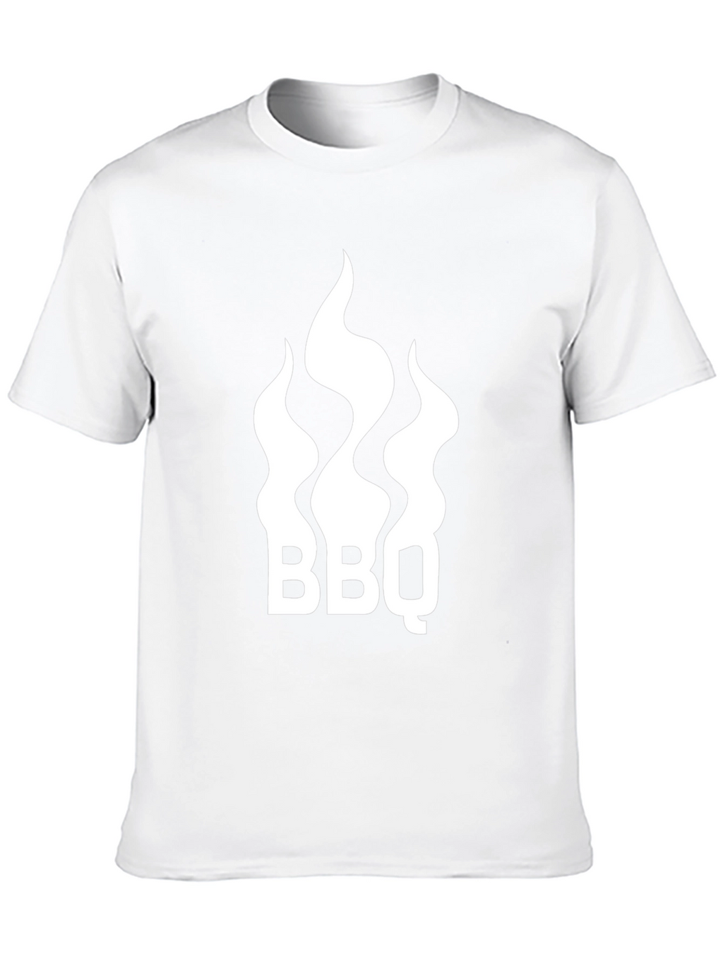 BBQ Flames Graphic T-Shirt