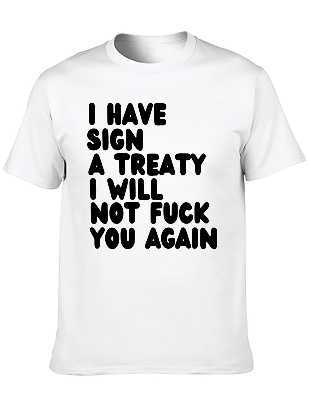 Funny Treaty Graphic T-Shirt