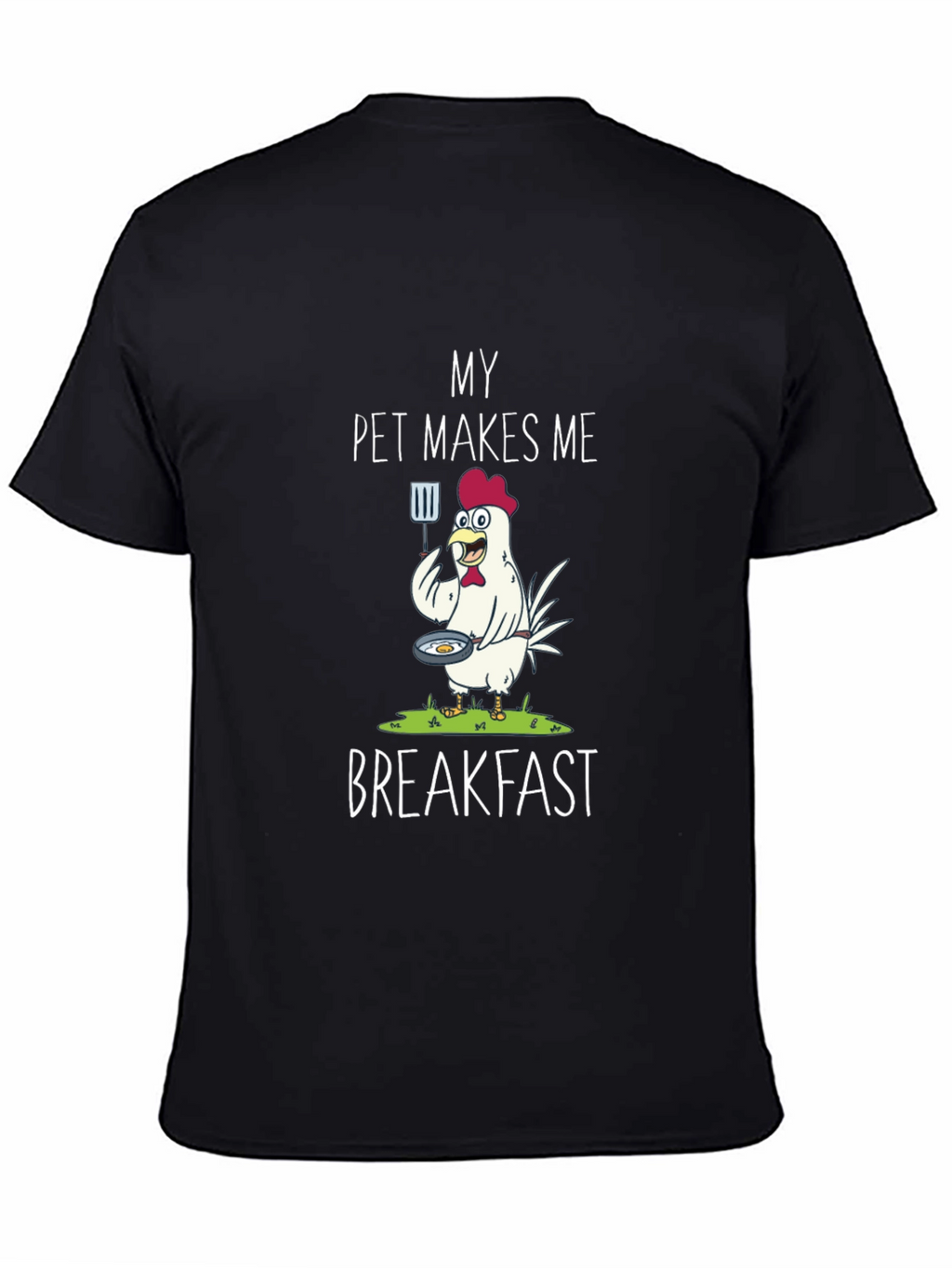 Funny Chicken Breakfast T-Shirt - Pet Lover Tee