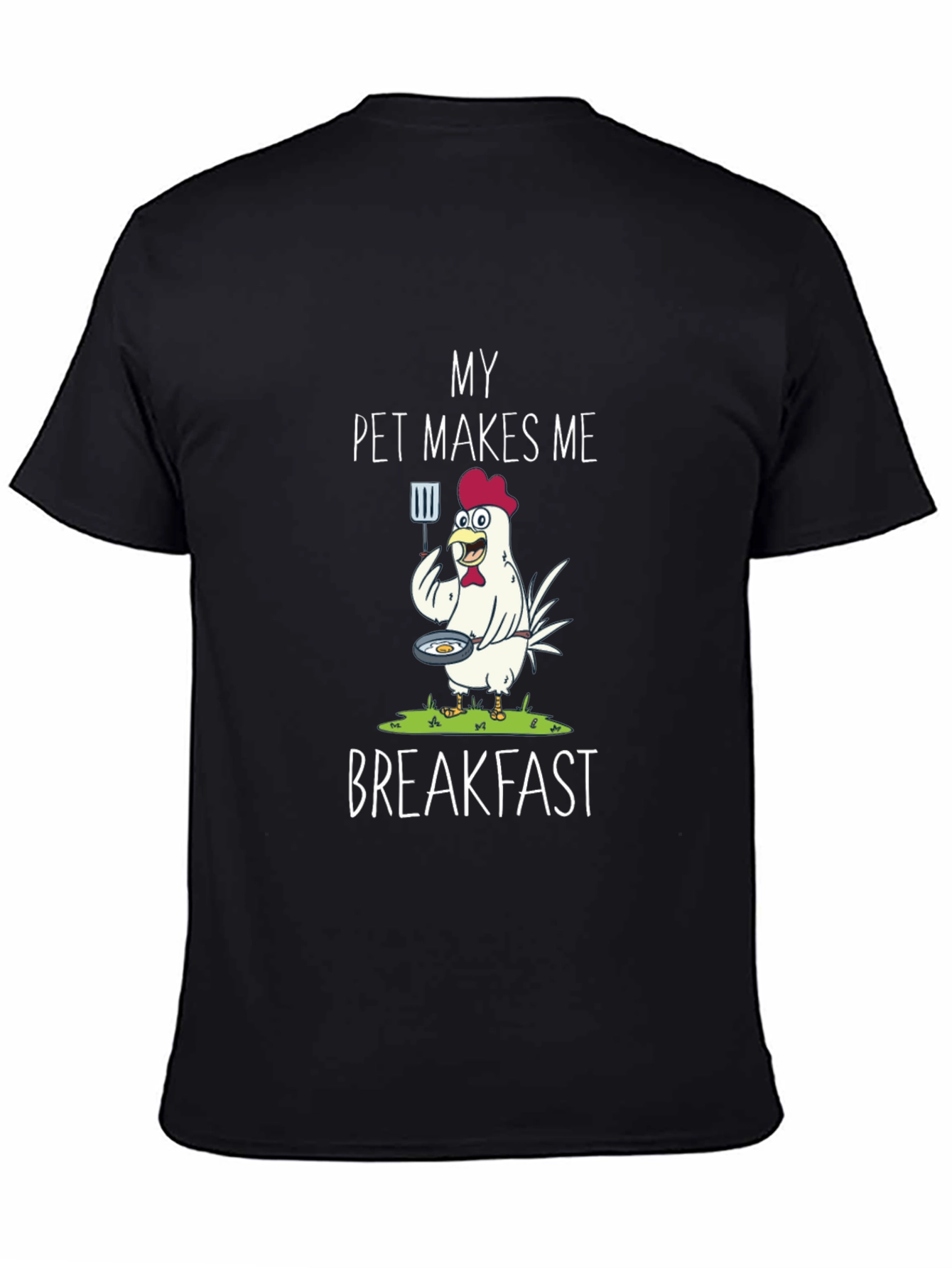 Funny Chicken Breakfast T-Shirt - Pet Lover Tee