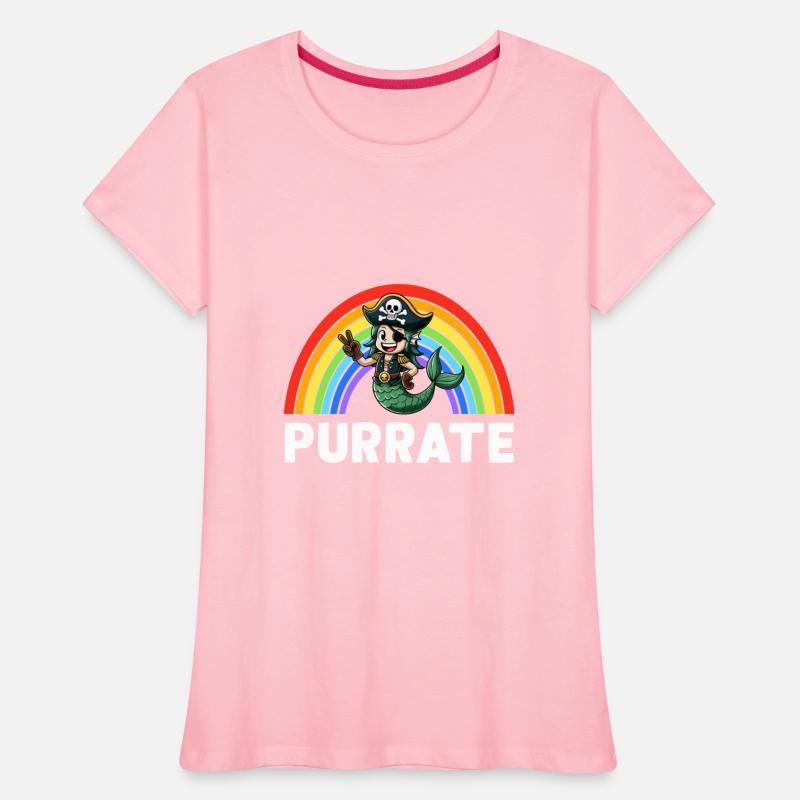 rainbow pirate mermaid dabing purrate captain hook