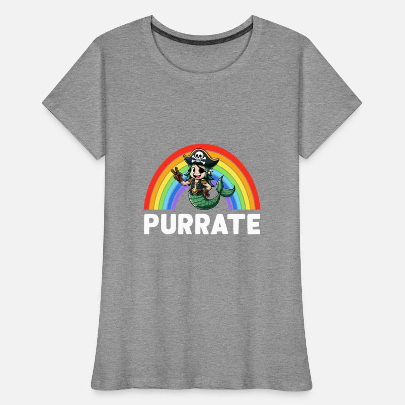 rainbow pirate mermaid dabing purrate captain hook