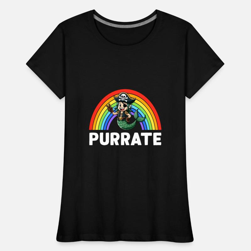 rainbow pirate mermaid dabing purrate captain hook
