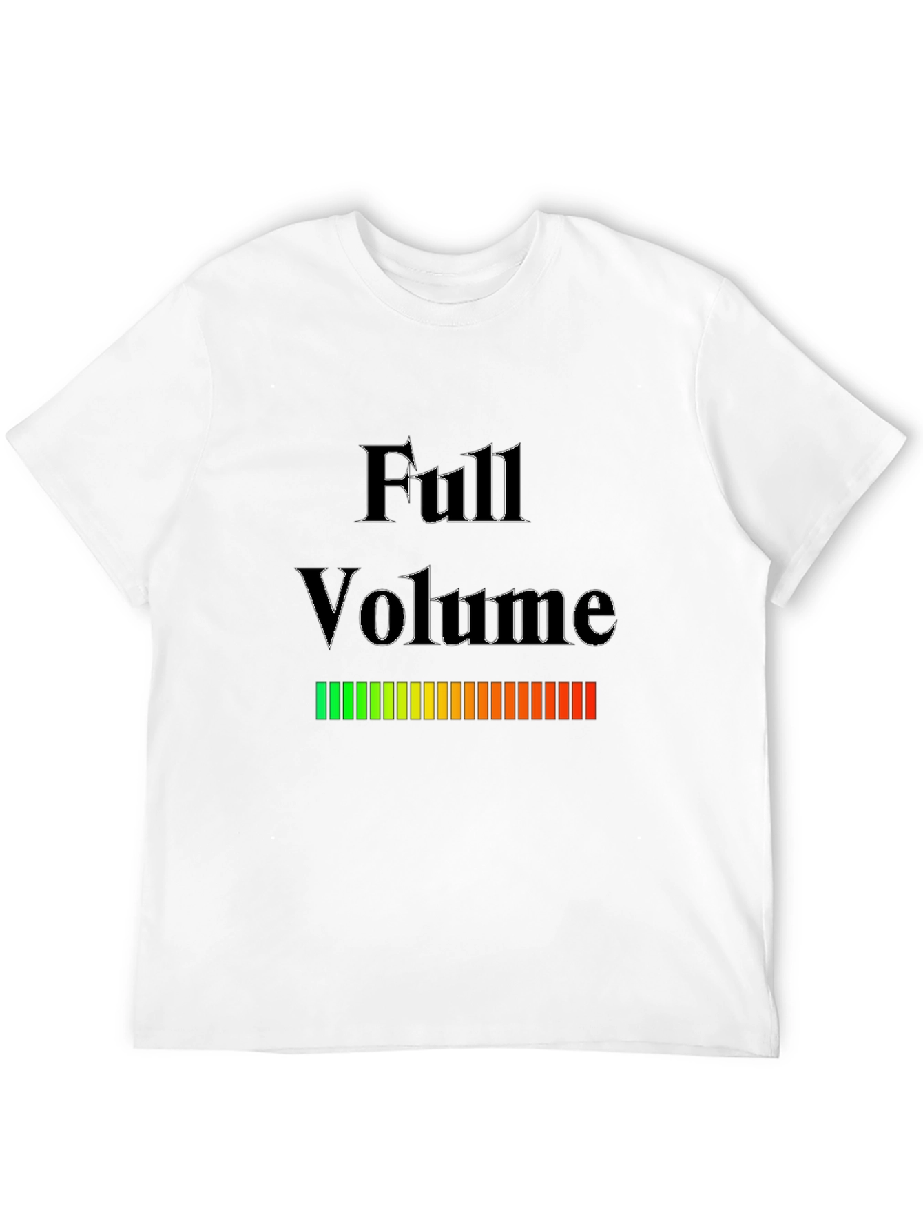 Full Volume Graphic T-Shirt - Black