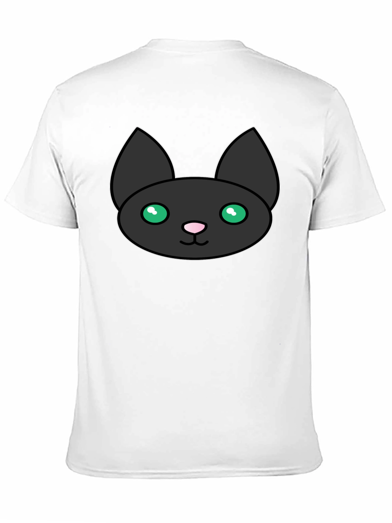 Black Cat Graphic Tee - Mens Short Sleeve T-Shirt