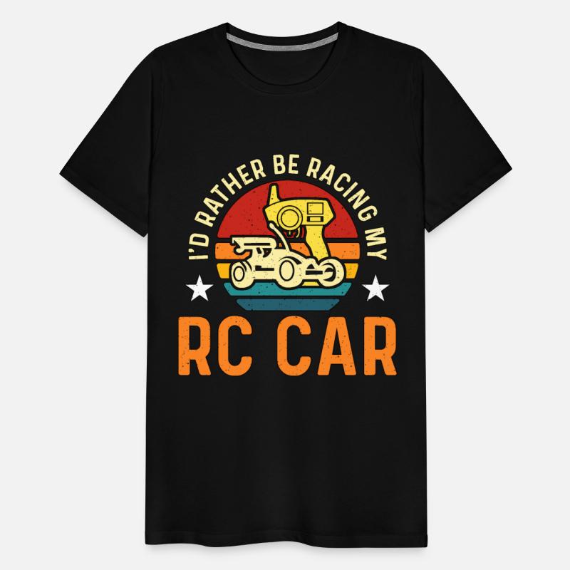 RC Model Racing I'd Rather Be Racing Retro RC Car