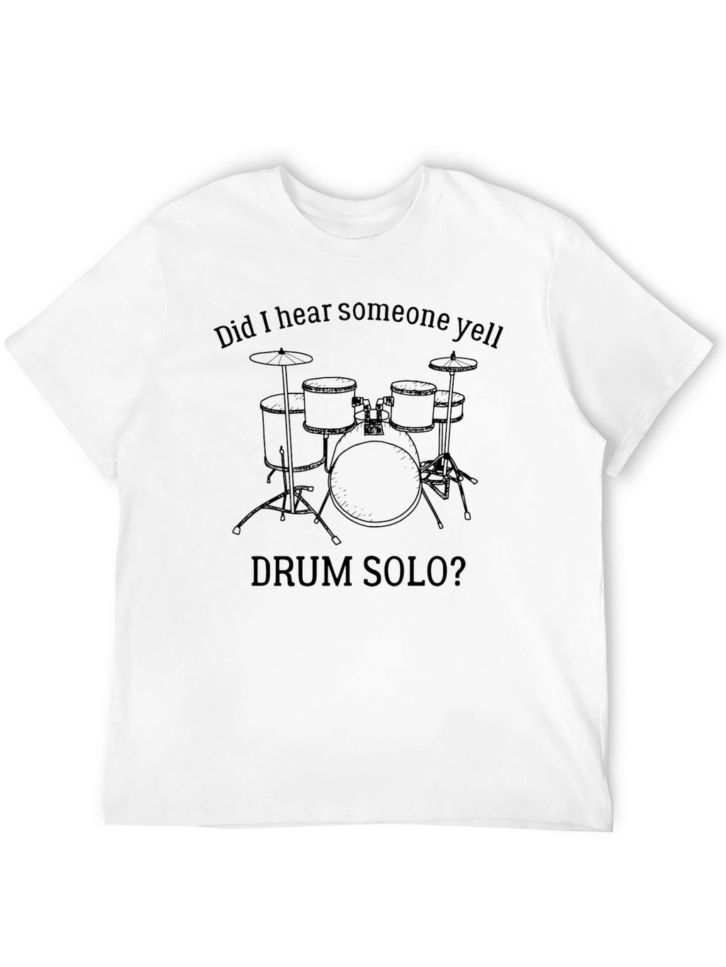 Drum Solo Graphic T-Shirt - Musicians Tee