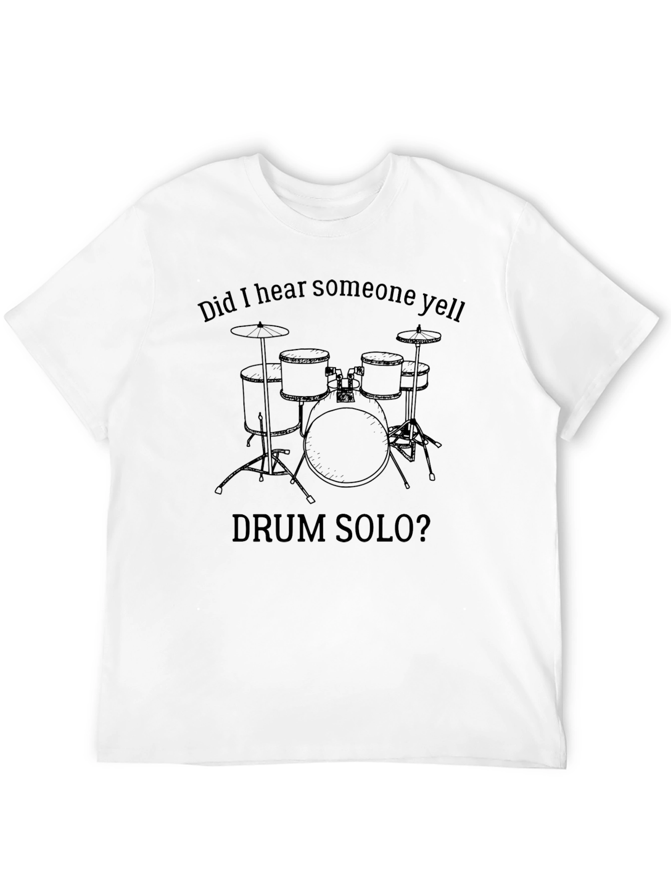 Drum Solo Graphic T-Shirt - Musicians Tee