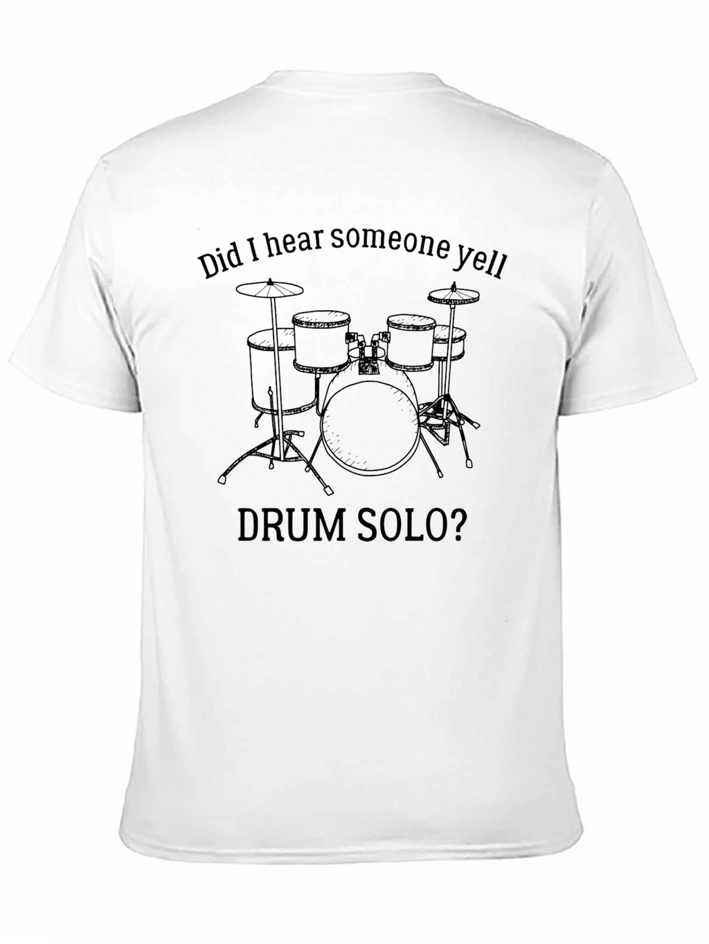 Drum Solo Graphic T-Shirt - Musicians Tee