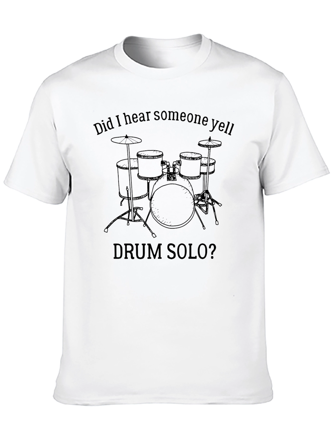 Drum Solo Graphic T-Shirt - Musicians Tee