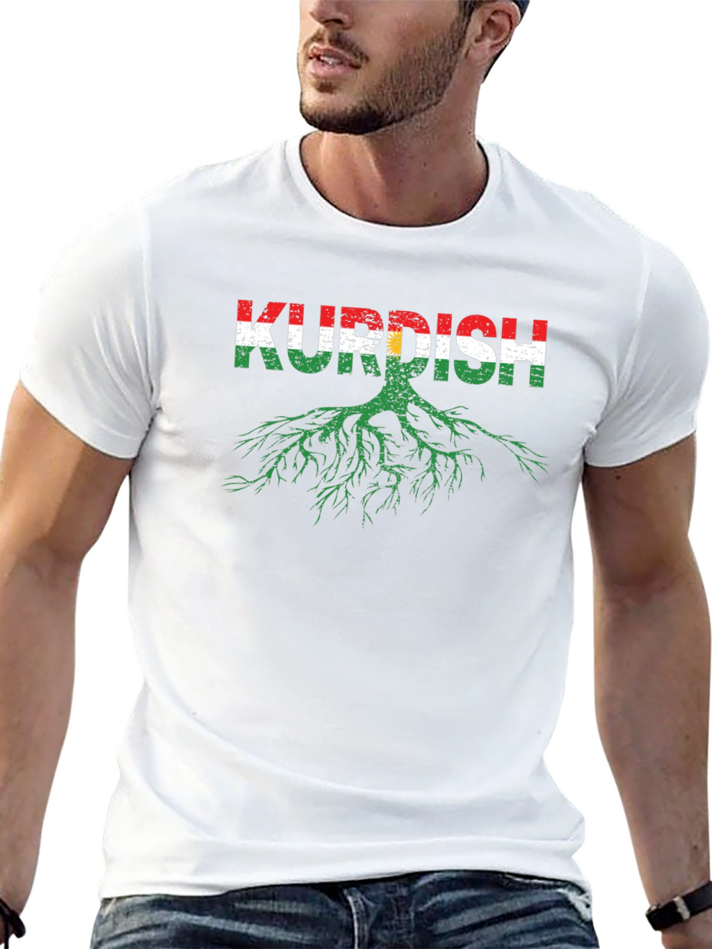 Kurdish Roots Black T-Shirt