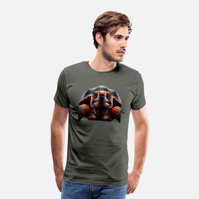 Red Footed Tortoise Gothic Keeper Pet Owner