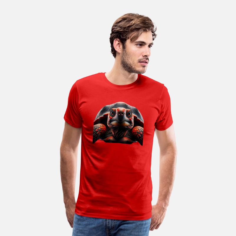 Red Footed Tortoise Gothic Keeper Pet Owner