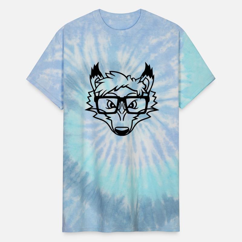 Red Fox Nerd Horn-Rimmed Glasses Geek Cool Smart