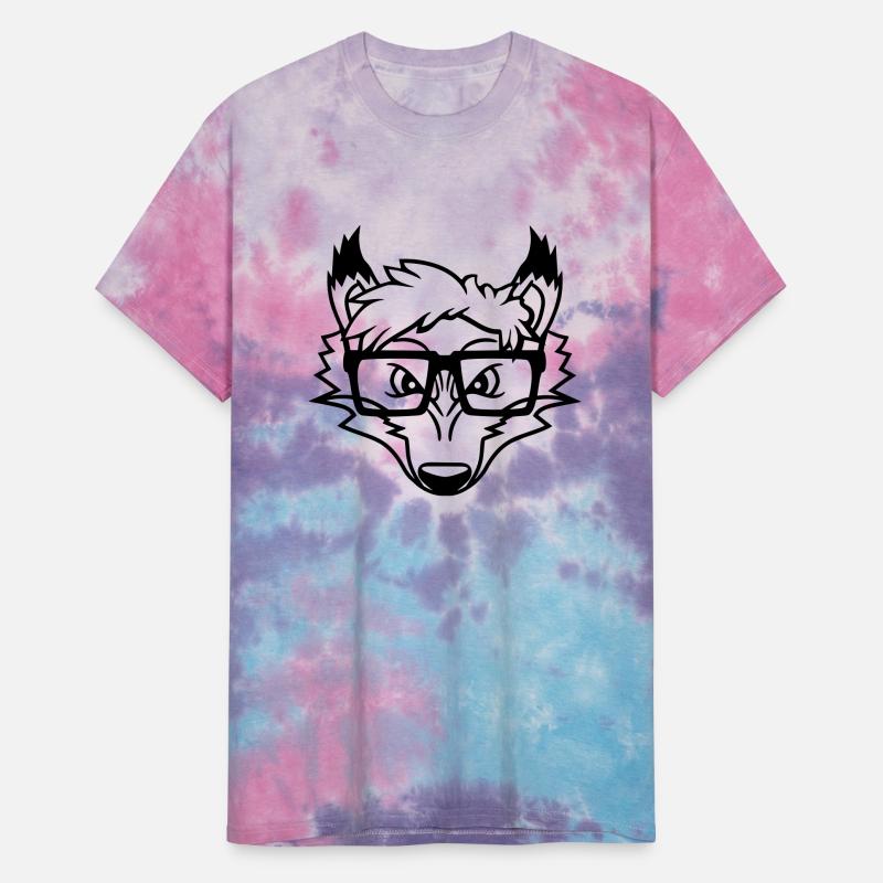 Red Fox Nerd Horn-Rimmed Glasses Geek Cool Smart