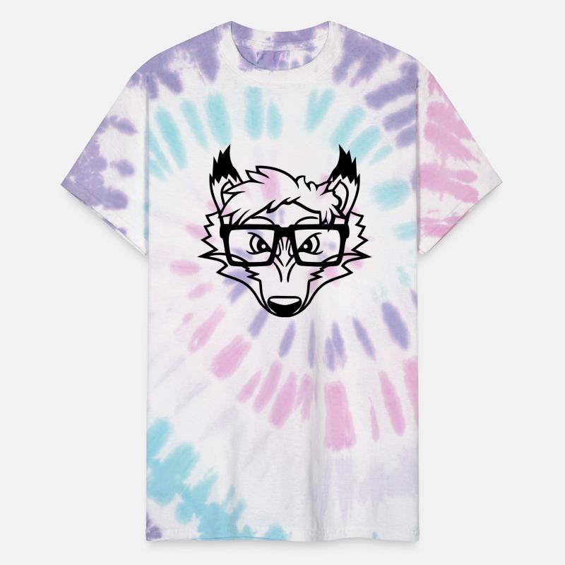 Red Fox Nerd Horn-Rimmed Glasses Geek Cool Smart