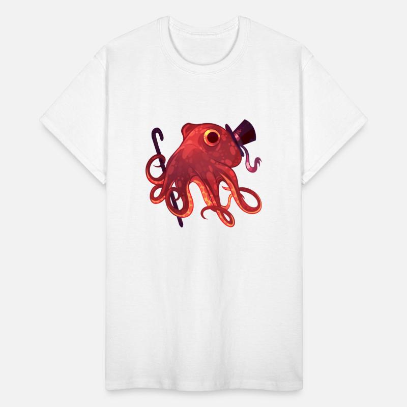 Red Octopus Gentleman