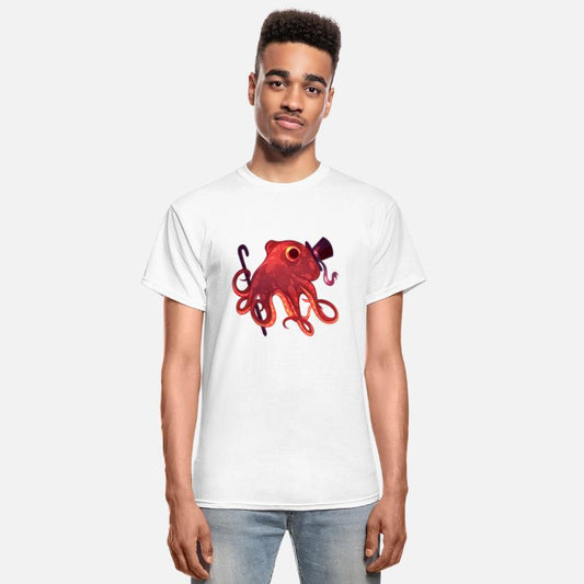 Red Octopus Gentleman