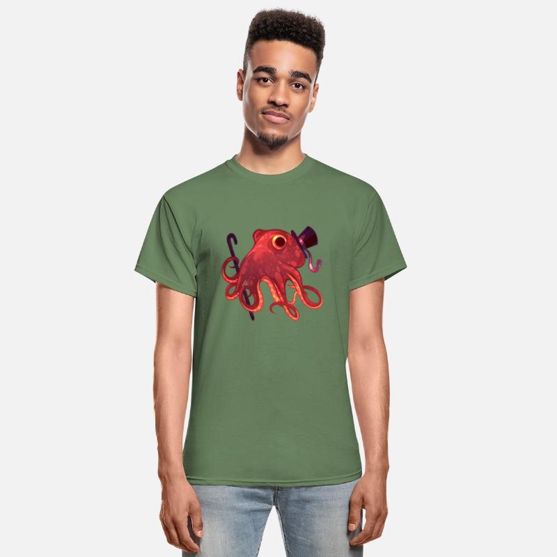 Red Octopus Gentleman