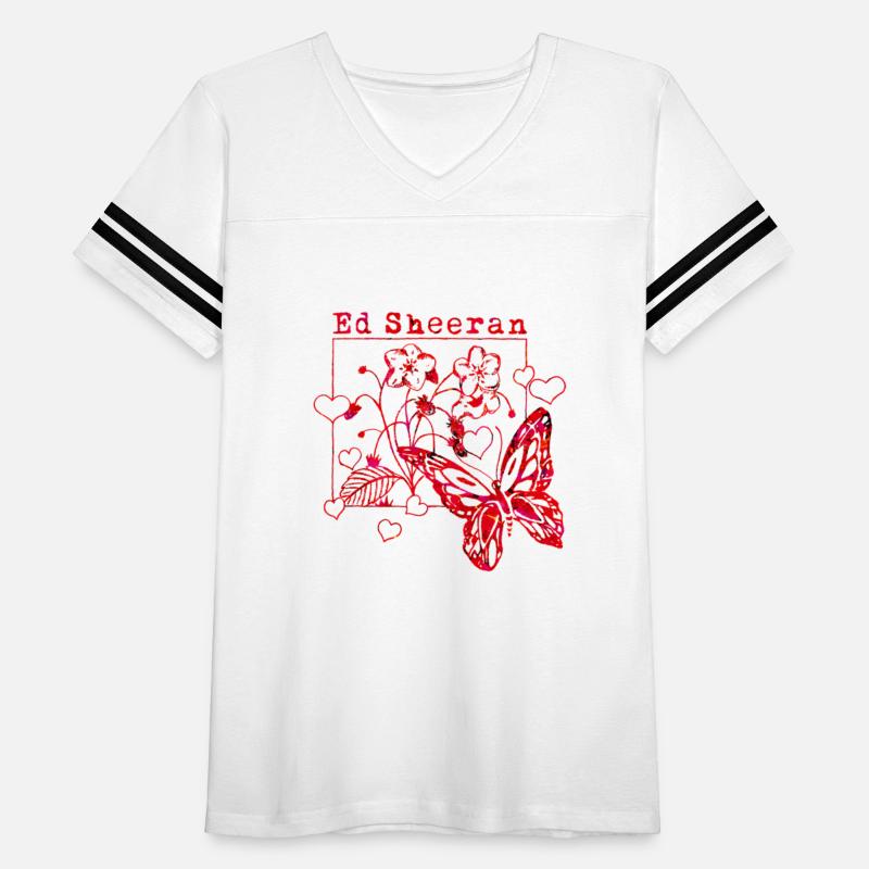 Red Wild Hearts And Butterflies