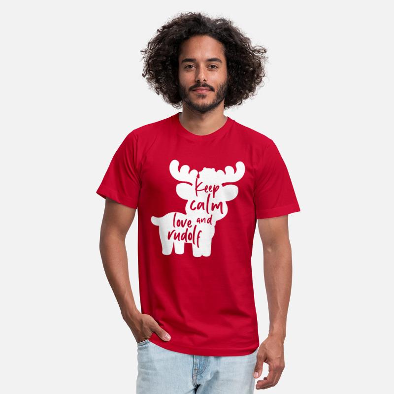 Reindeer Keep Calm Love Rudolph