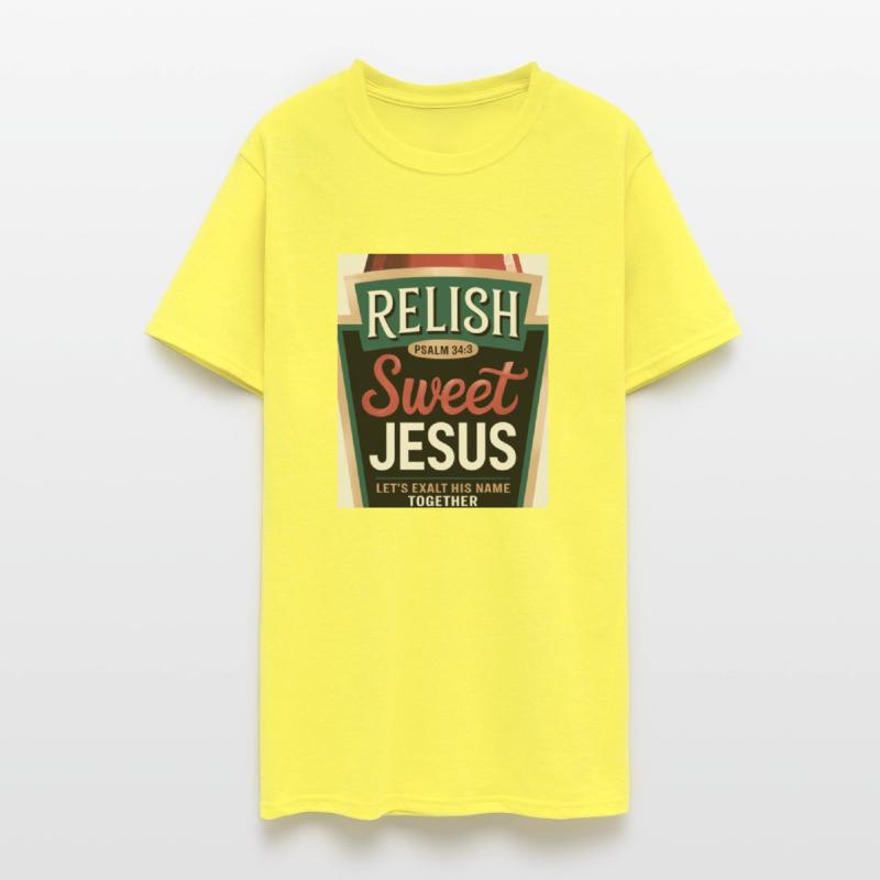 Relish Psalm 34:3 Sweet Jesus Exalt His Name