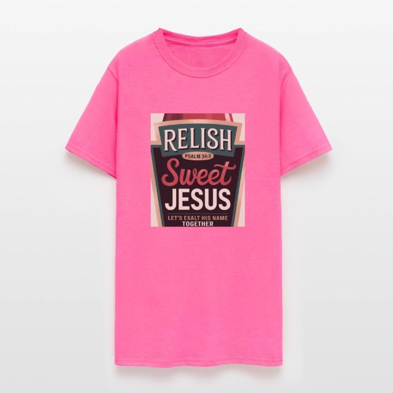 Relish Psalm 34:3 Sweet Jesus Exalt His Name